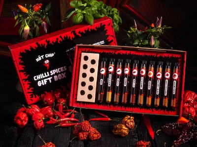 Hot Chip Chilli Spice Geschenkbox