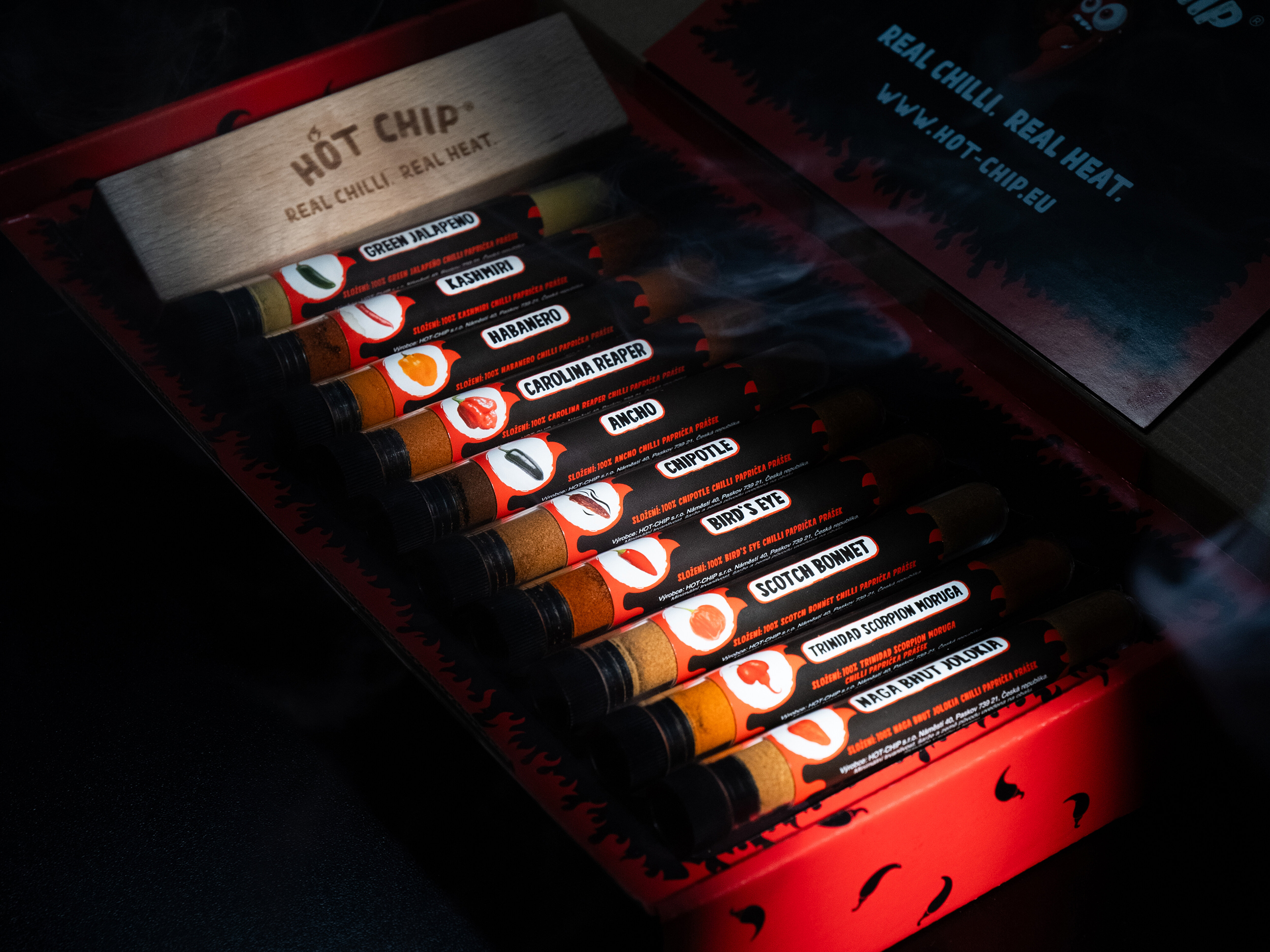 Hot Chip Chilli Spice Geschenkbox