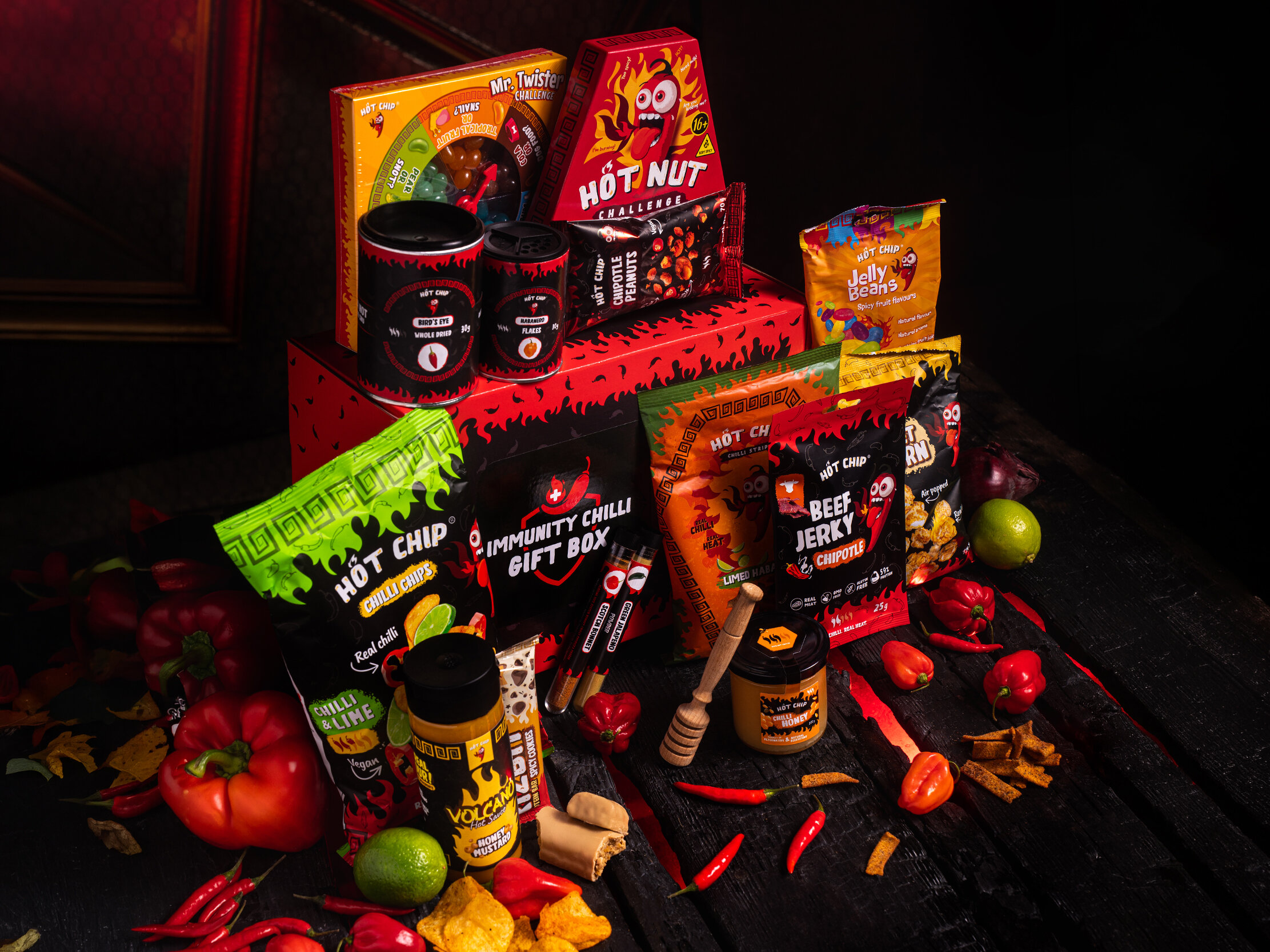 Hot Chip Immunity Chilli Geschenkbox