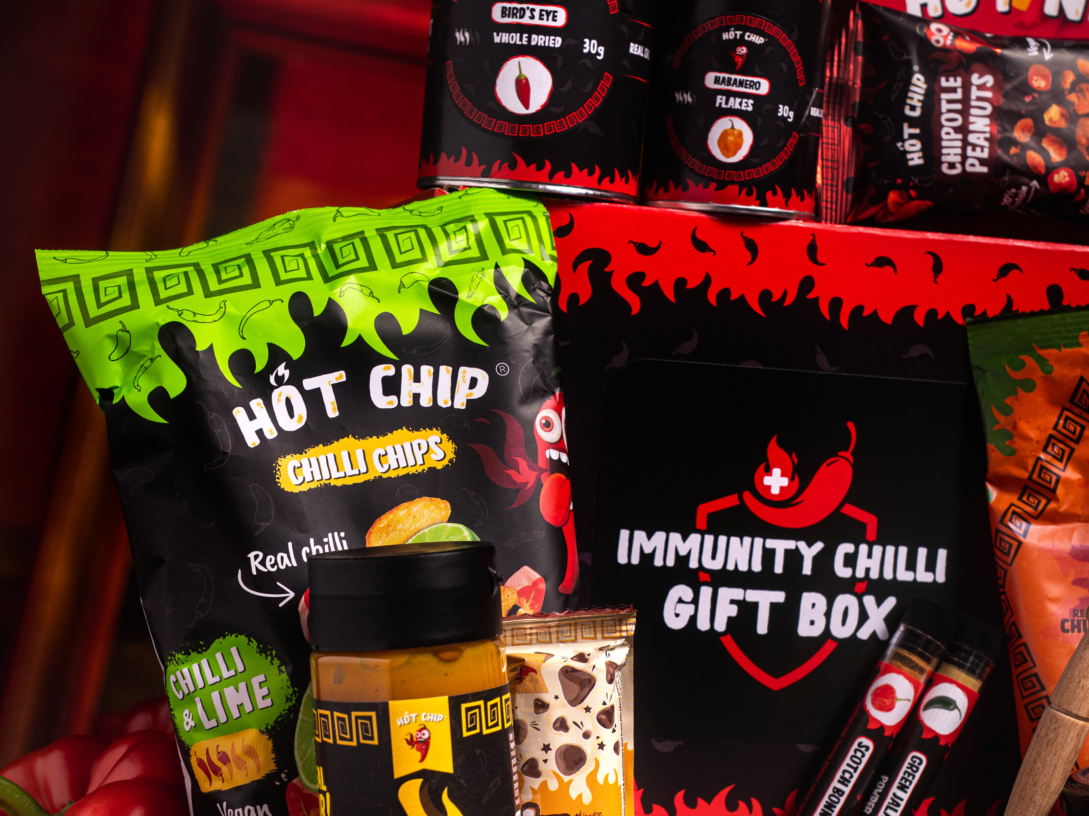 Hot Chip Immunity Chilli Geschenkbox