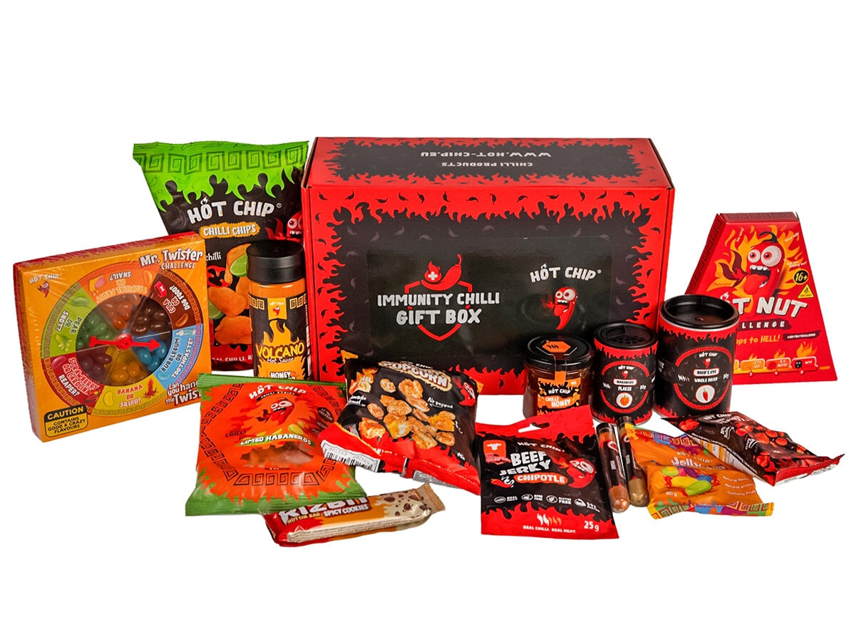 Hot Chip Immunity Chilli Geschenkbox