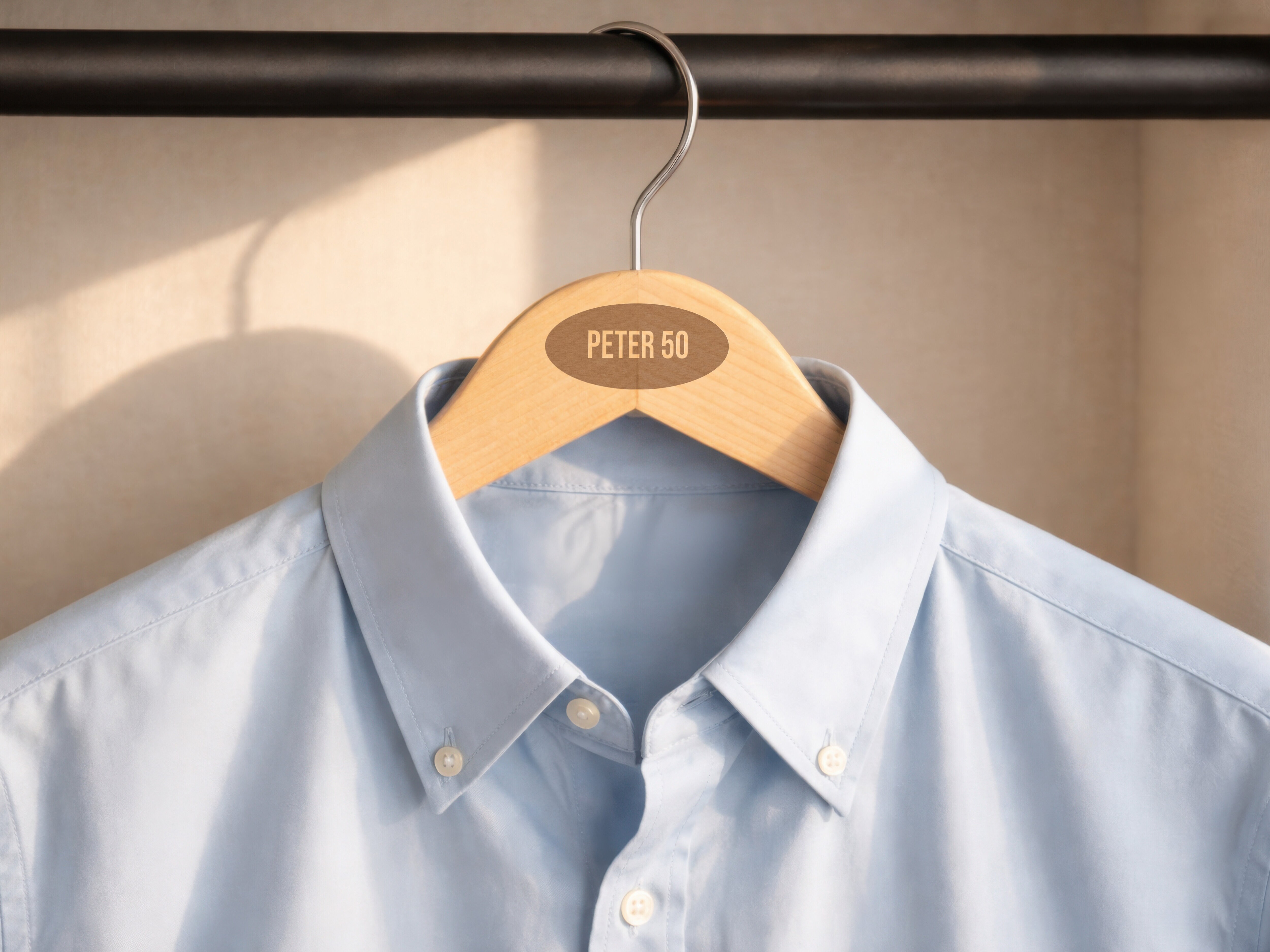 Galge i Trä med Gravyr - Egen Text