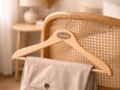 Galge i Trä med Gravyr - Egen Text