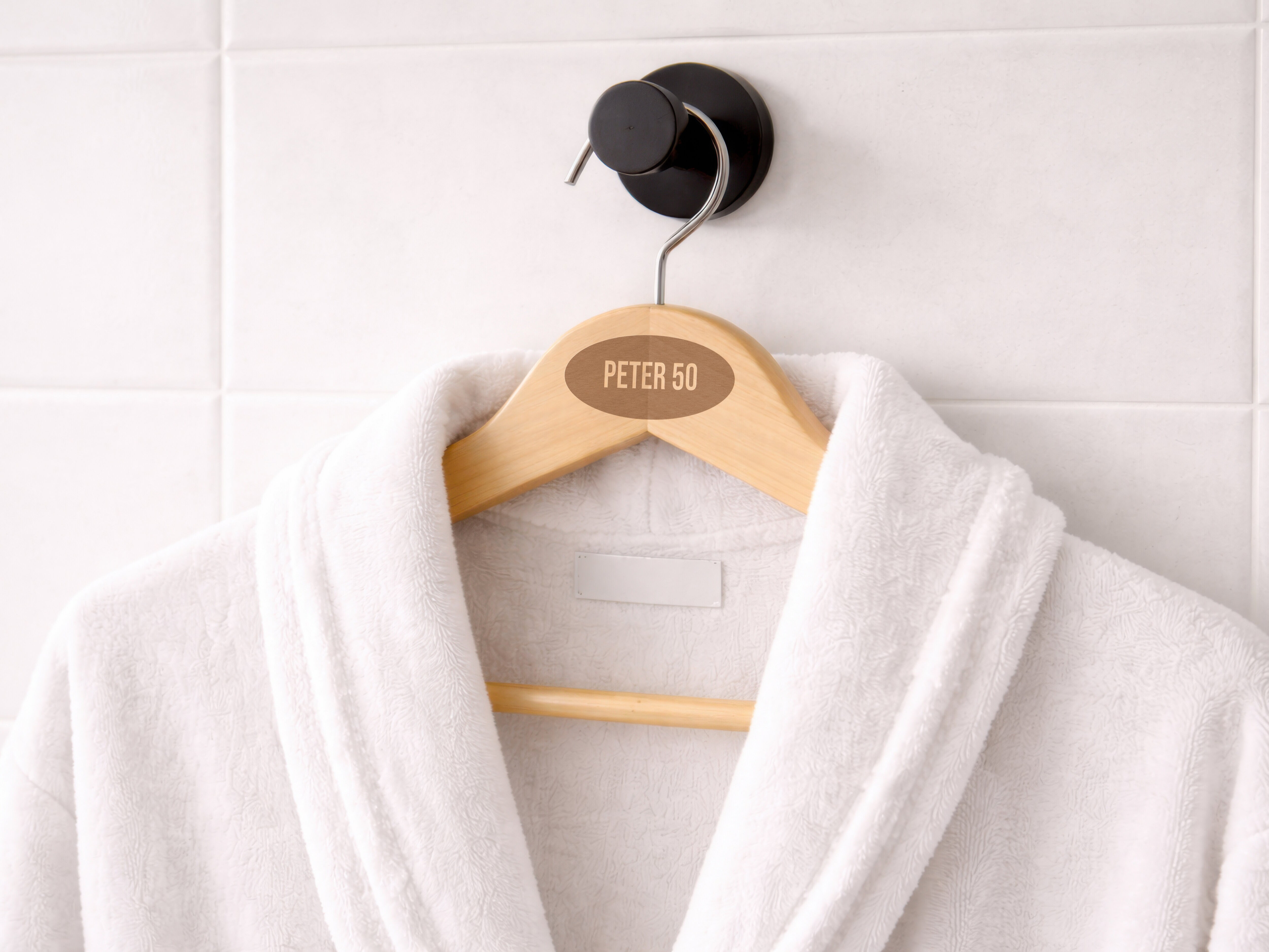 Galge i Trä med Gravyr - Egen Text