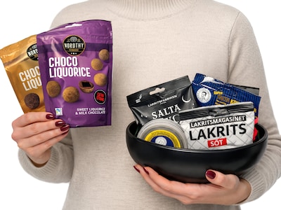 Påskeegg med lakris