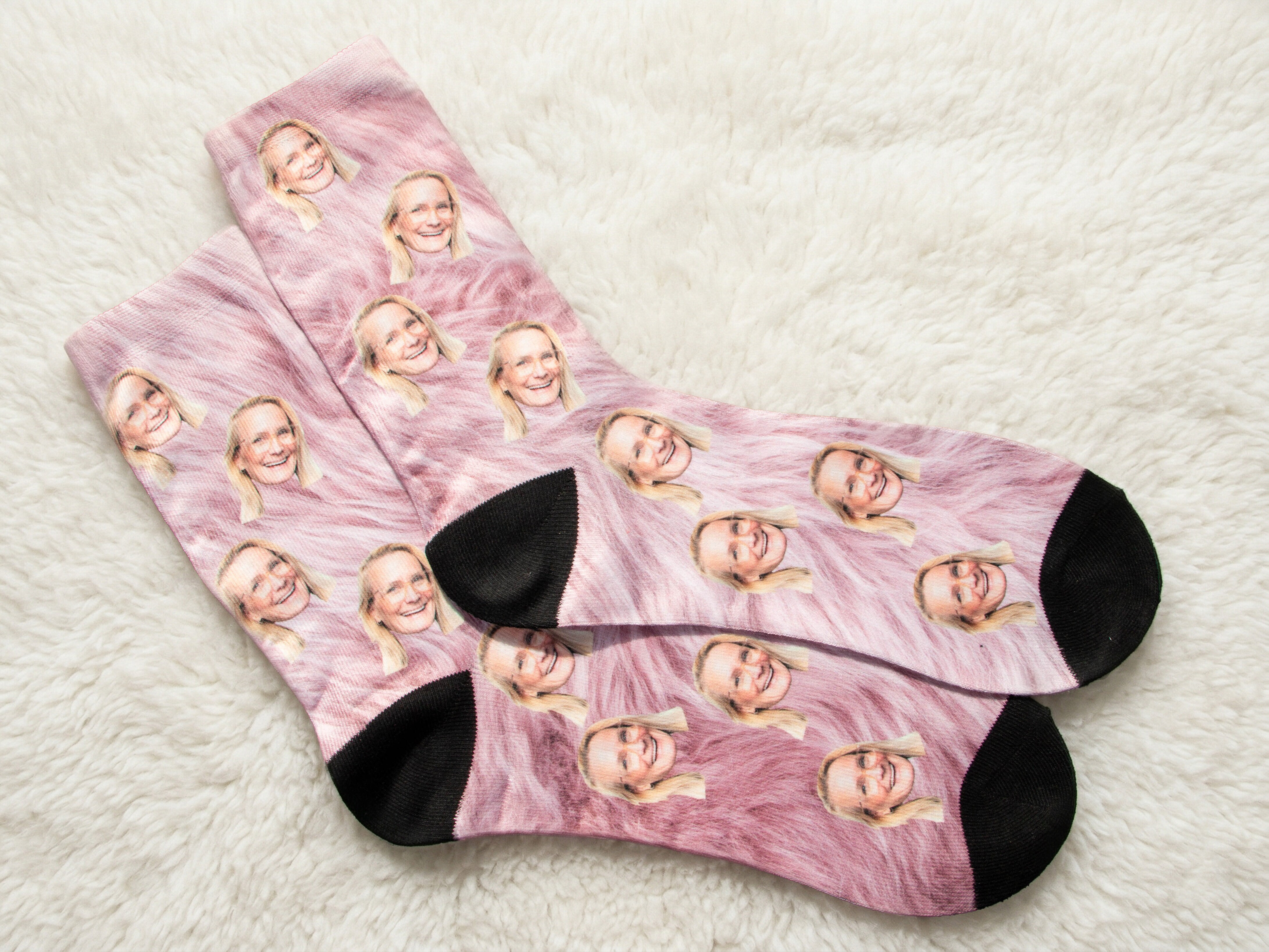 Sokker med eget foto