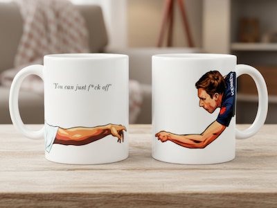 Krus med egen tekst - Curling