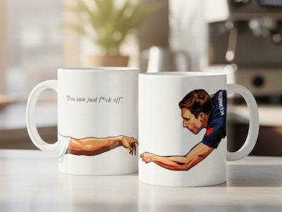 Krus med egen tekst - Curling