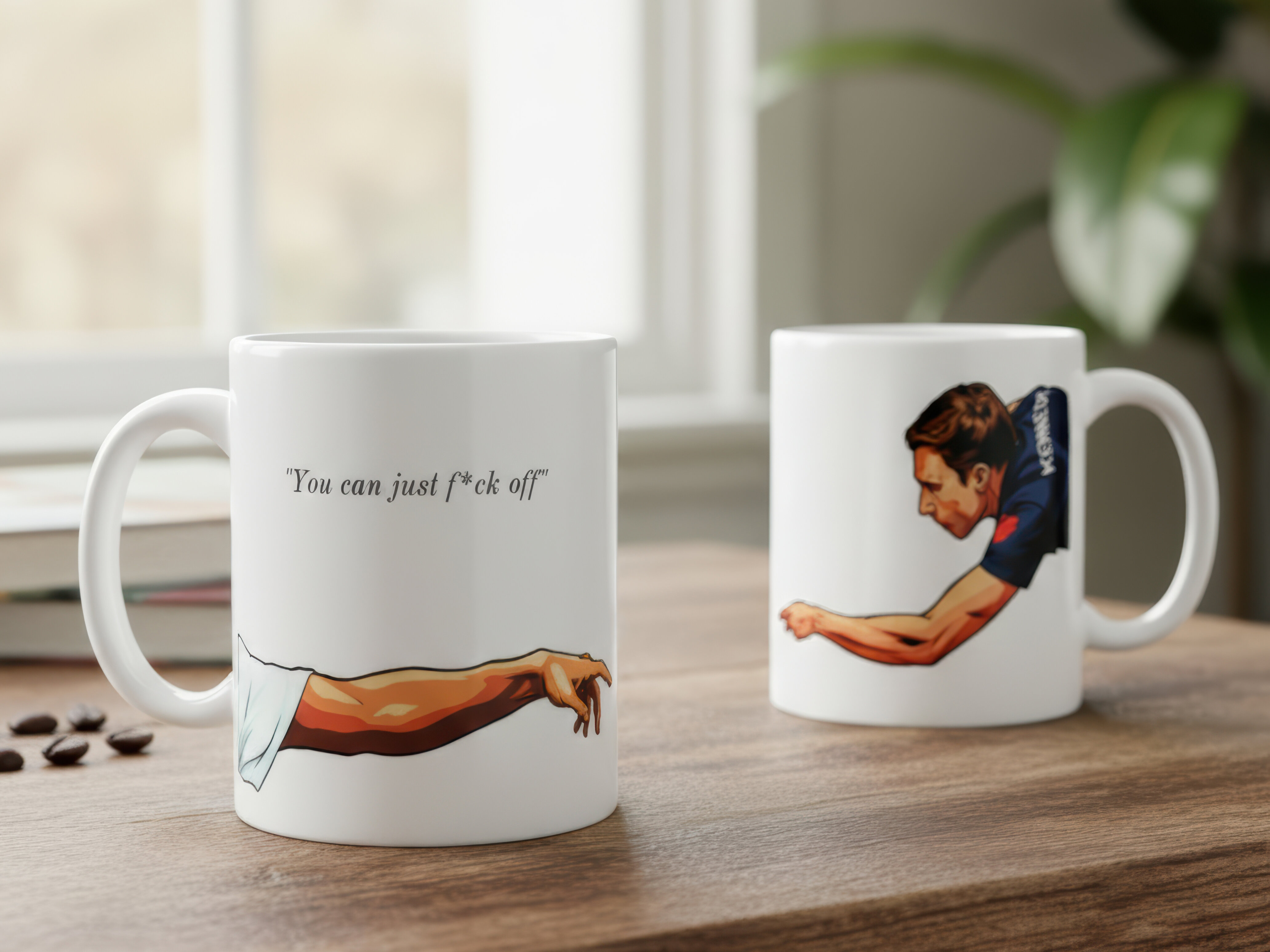 Mugg med Egen Text - Curling