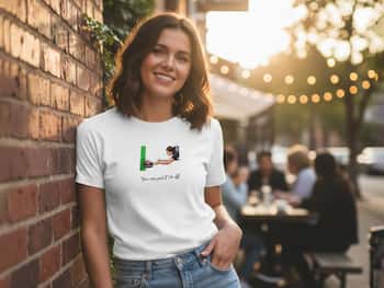 T-shirt med Egen Tekst - Curling