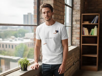 T-shirt med egen tekst - Curling