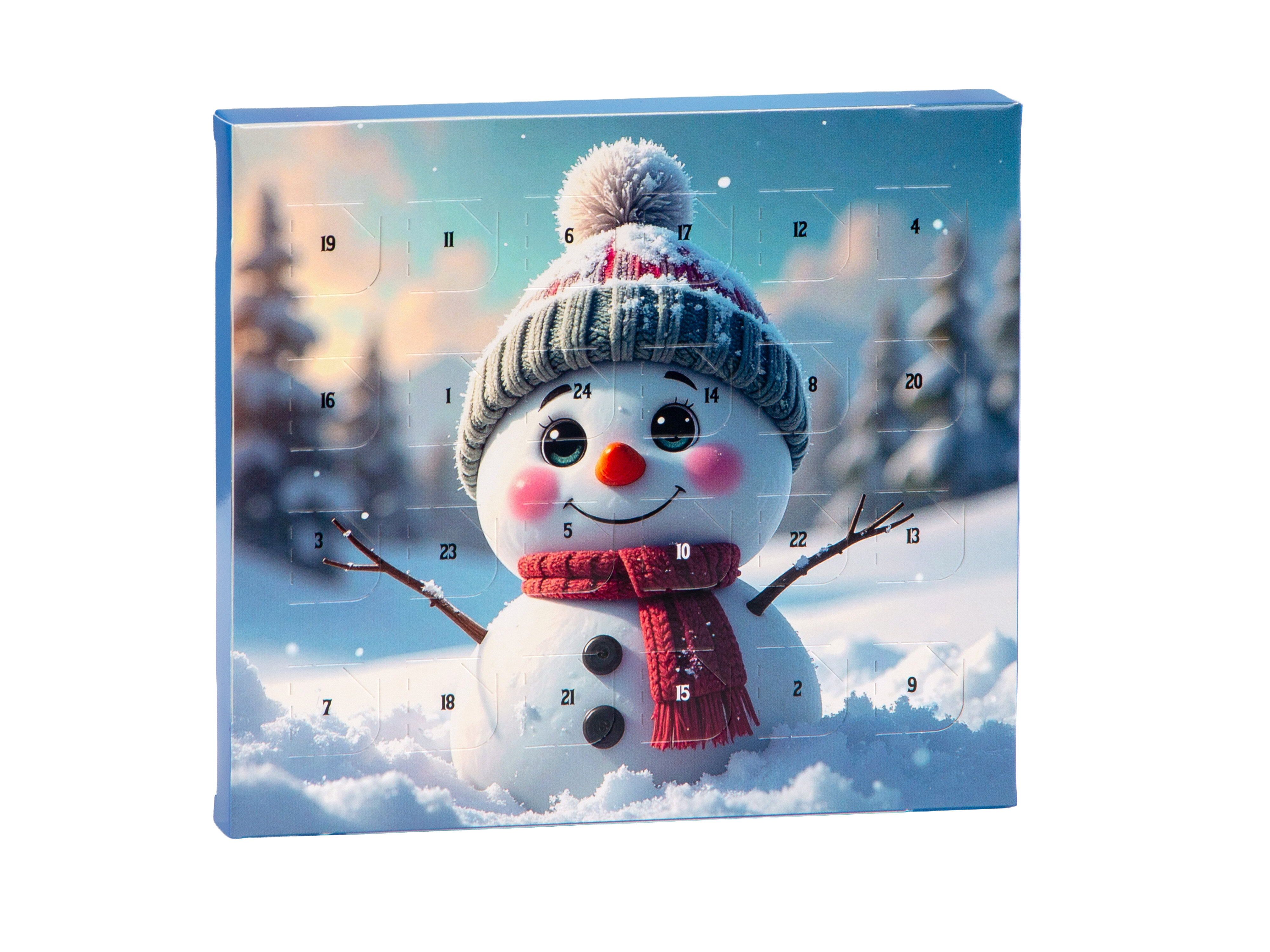 Snemand mini-chokoladekalender