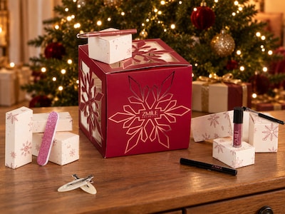 Beauty-Adventskalender Snow Flake Cube - Zmile Cosmetics