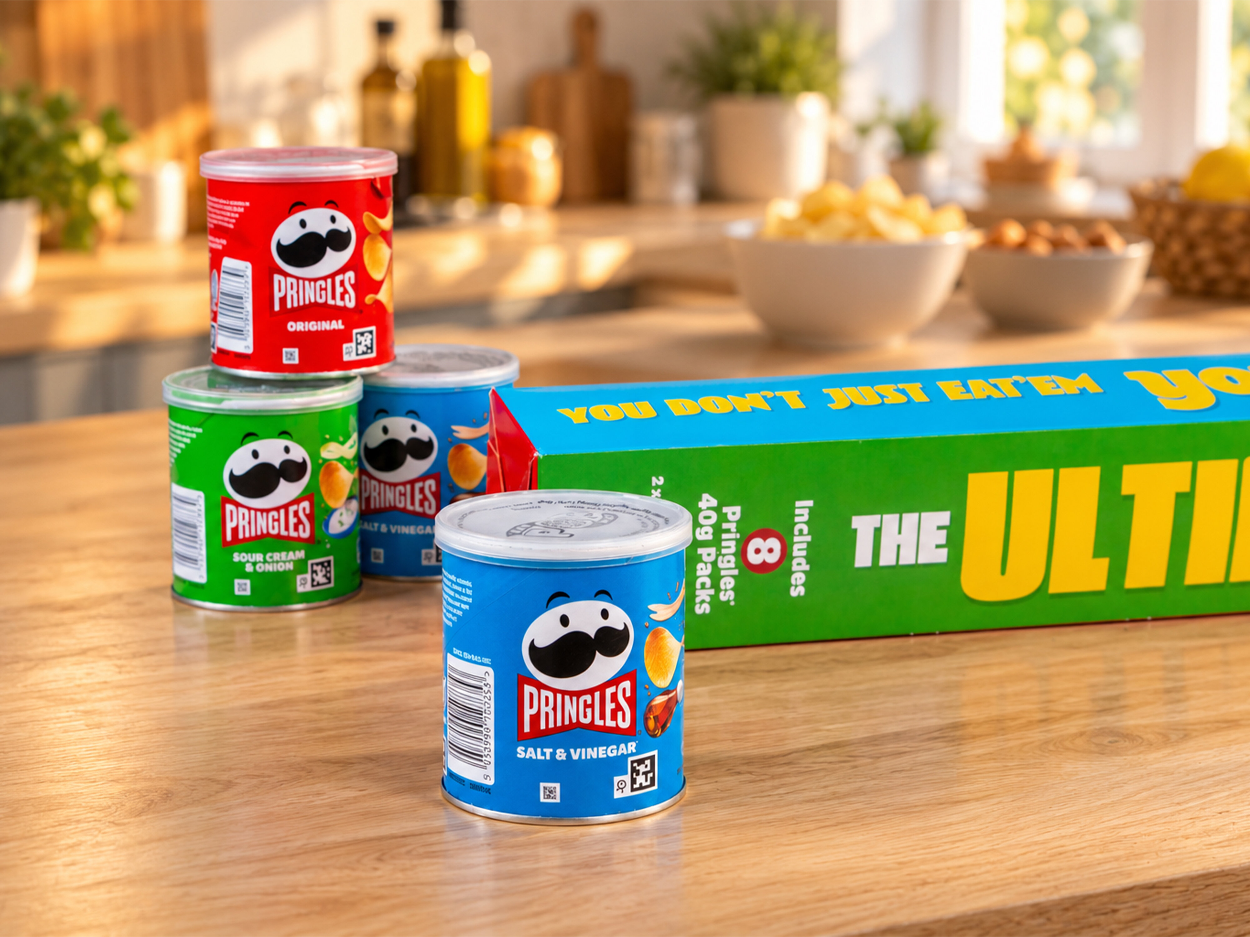 Pringles Geschenkbox Snack Stack