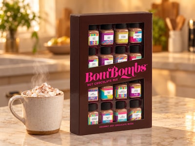 Geschenkbox mit heißer Schokolade 16er-Set - Thoughtfully