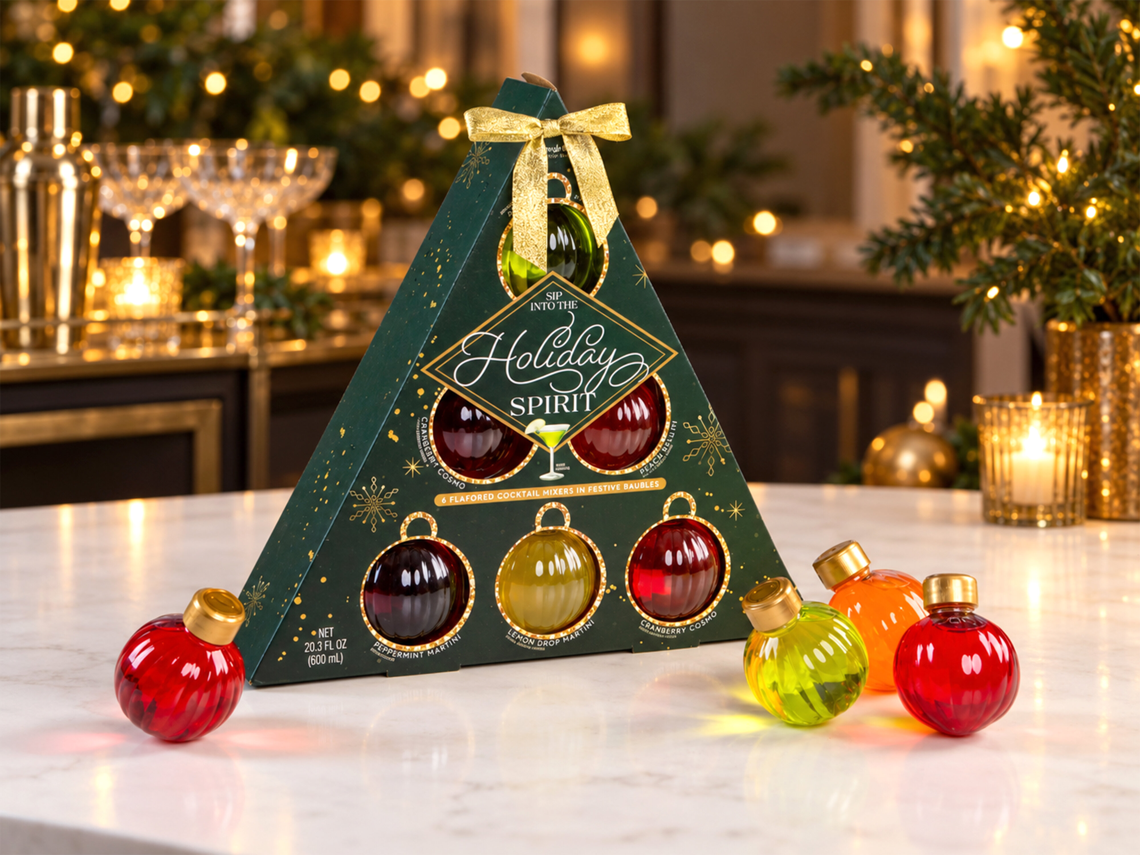 Geschenkbox Drink-Mixe Holiday Spirit - Thoughtfully