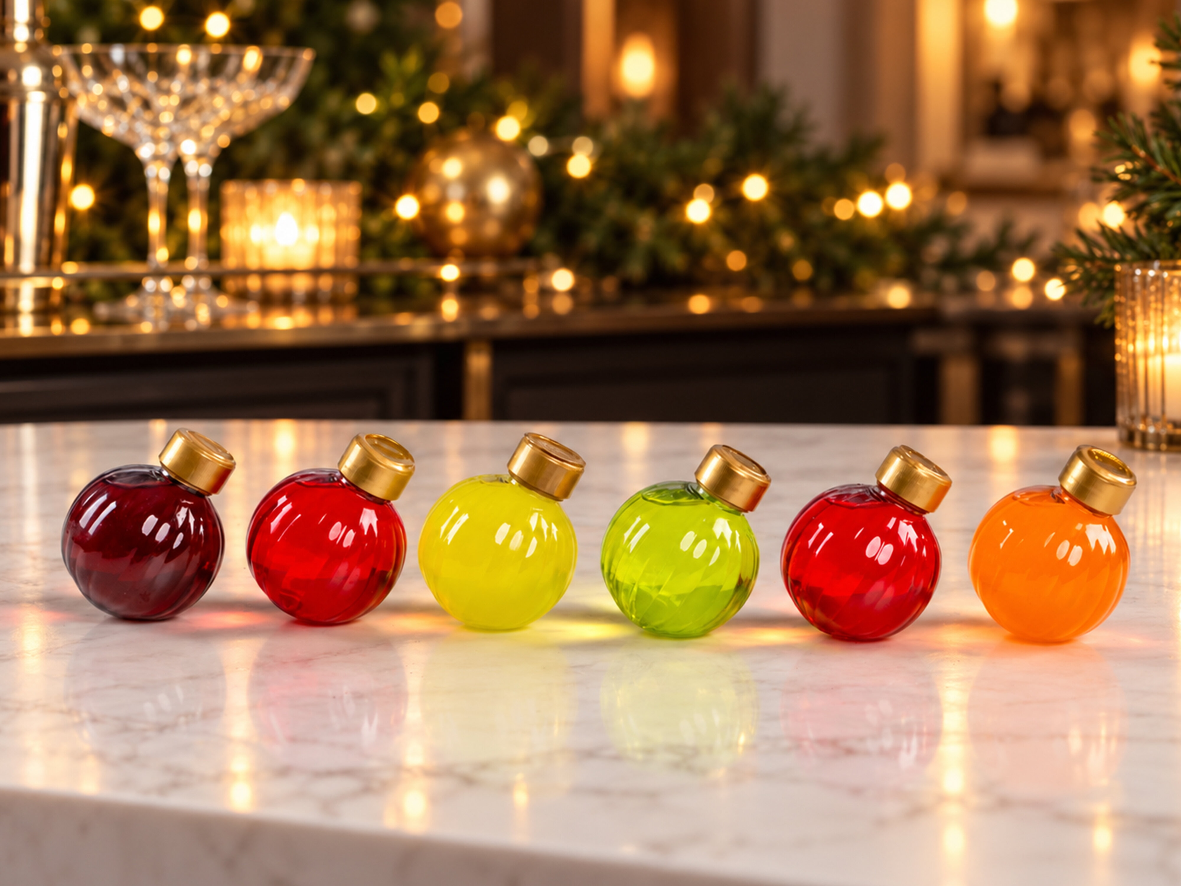 Presentlåda med drinkmixar: Holiday Spirit - Thoughtfully