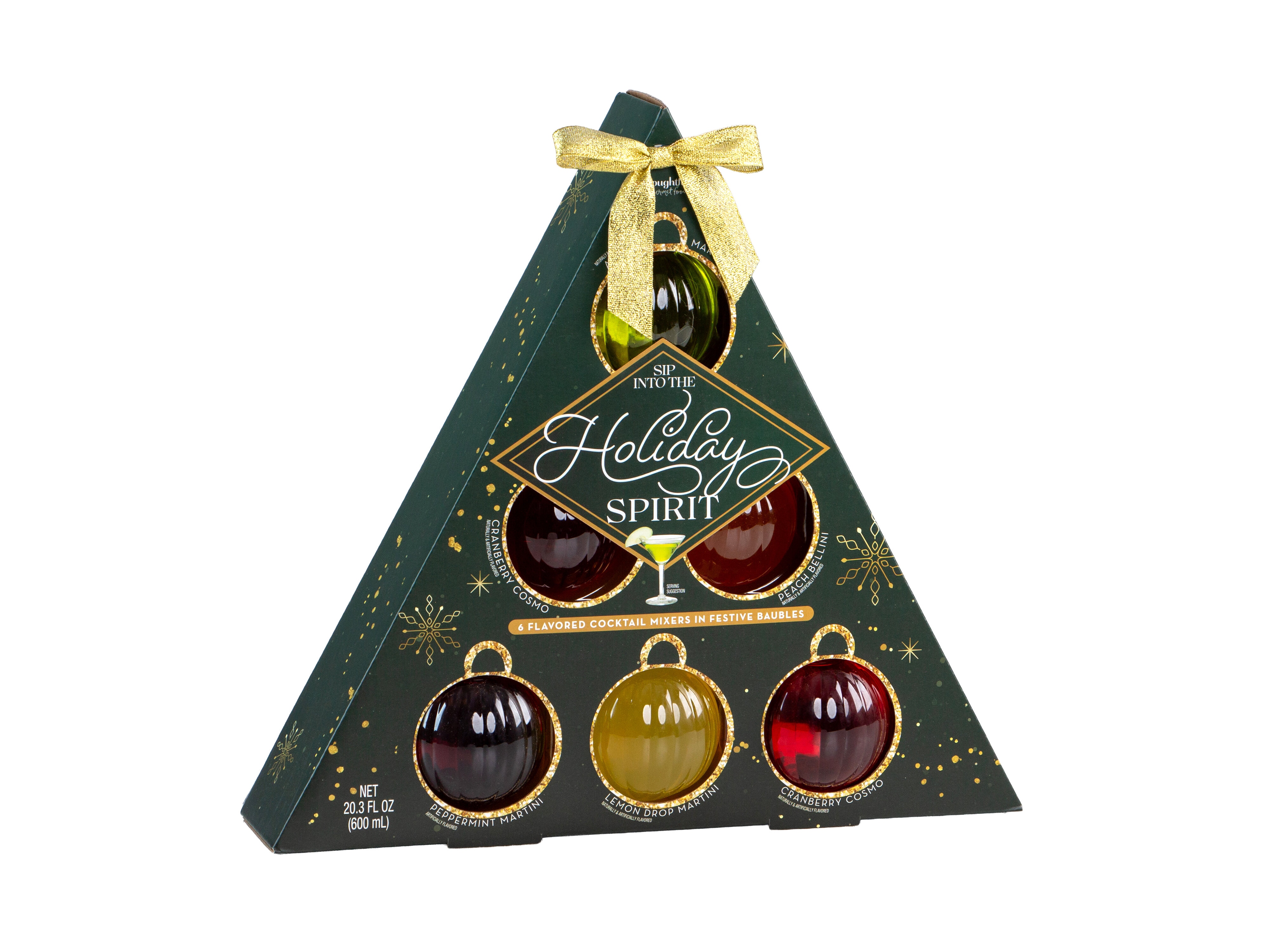 Presentlåda med drinkmixar: Holiday Spirit - Thoughtfully