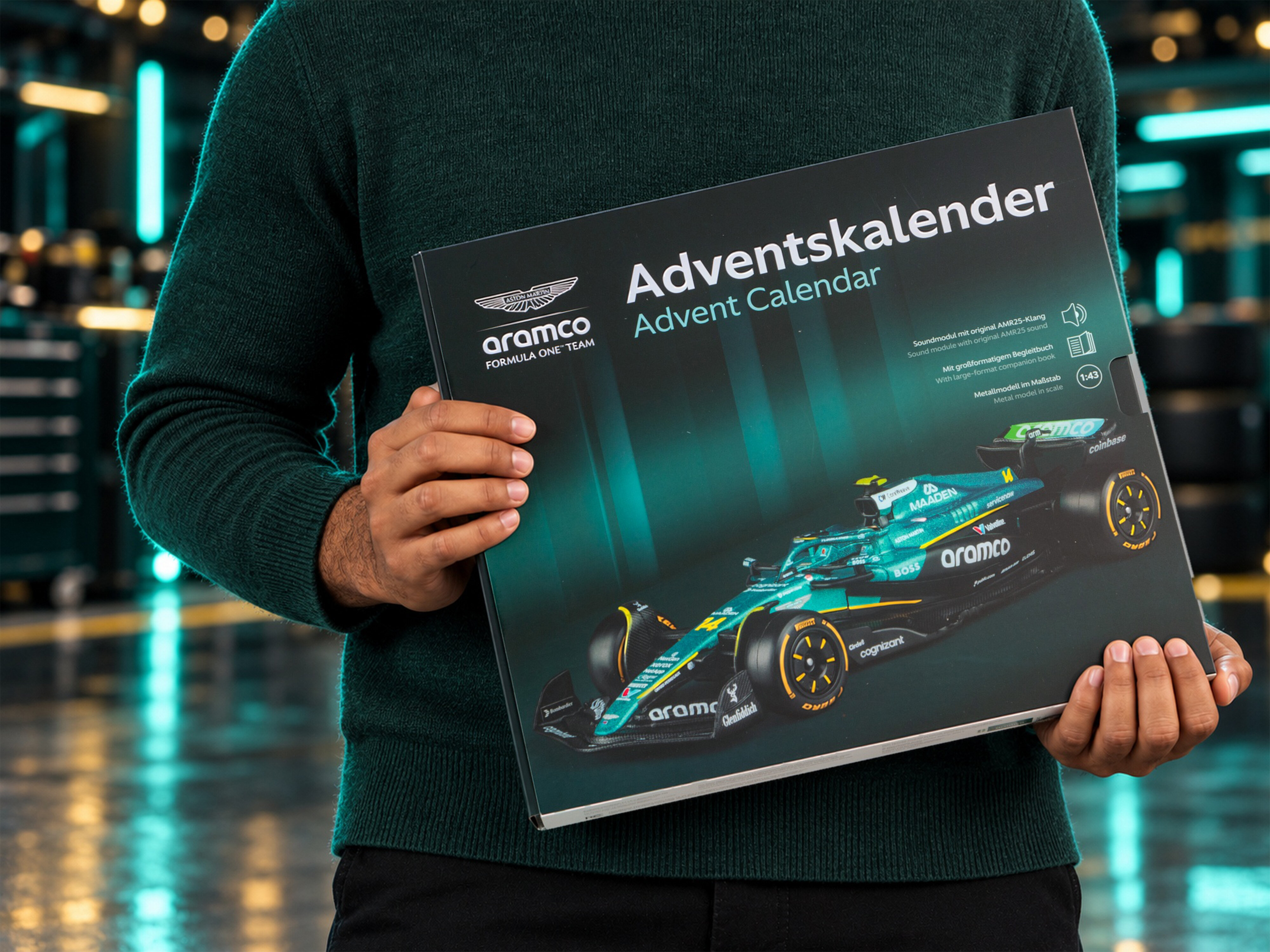 Aston Martin Aramco F1 julekalender 2026