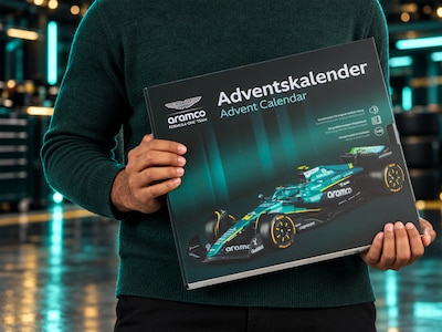 Aston Martin Aramco F1 julekalender 2026