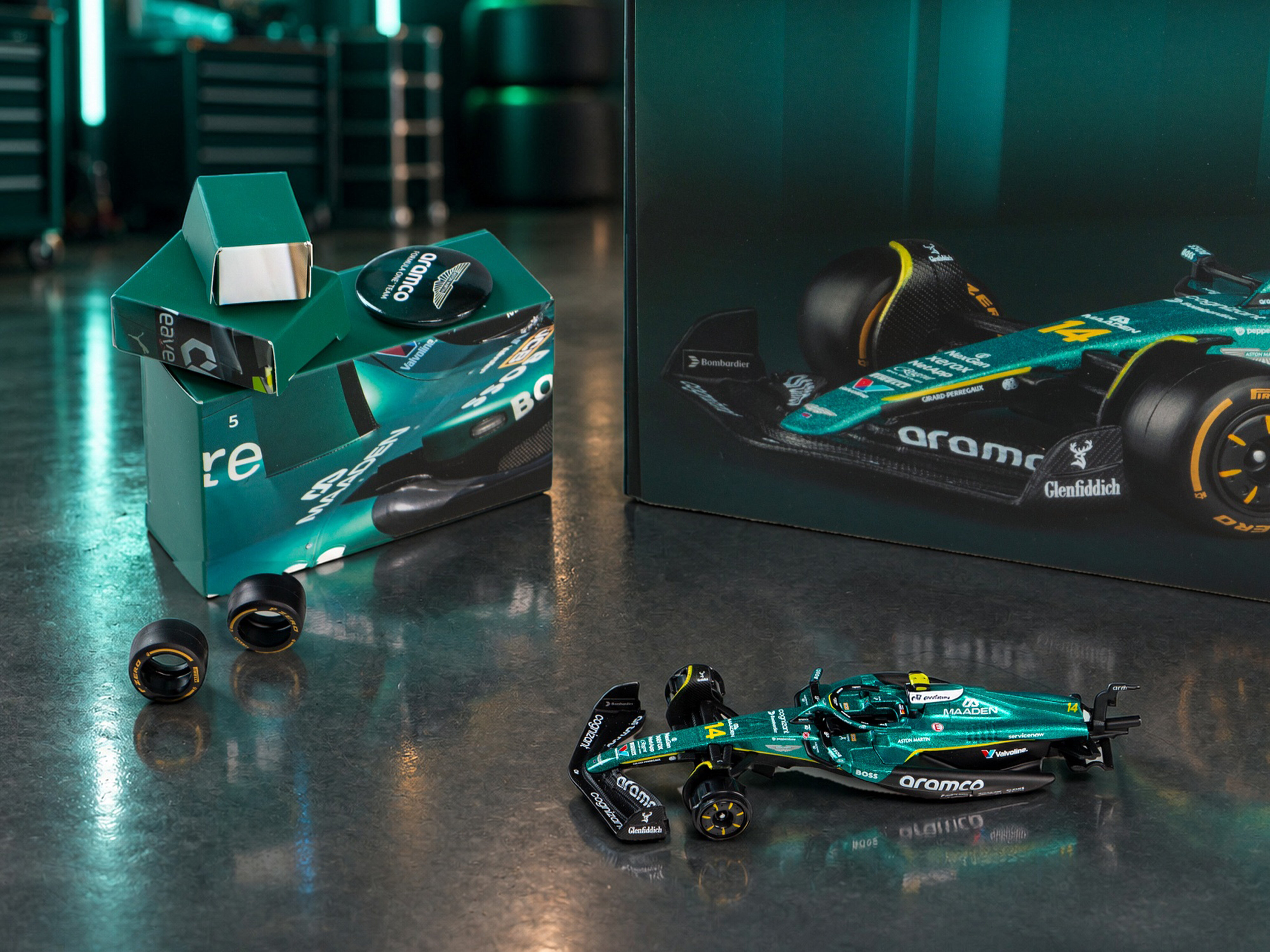Aston Martin Aramco F1 julekalender 2026