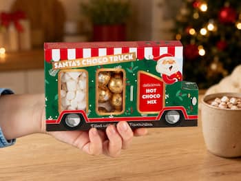 Juligt kit för varm choklad