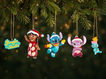 Lilo & Stitch juletrepynt 5-pakning