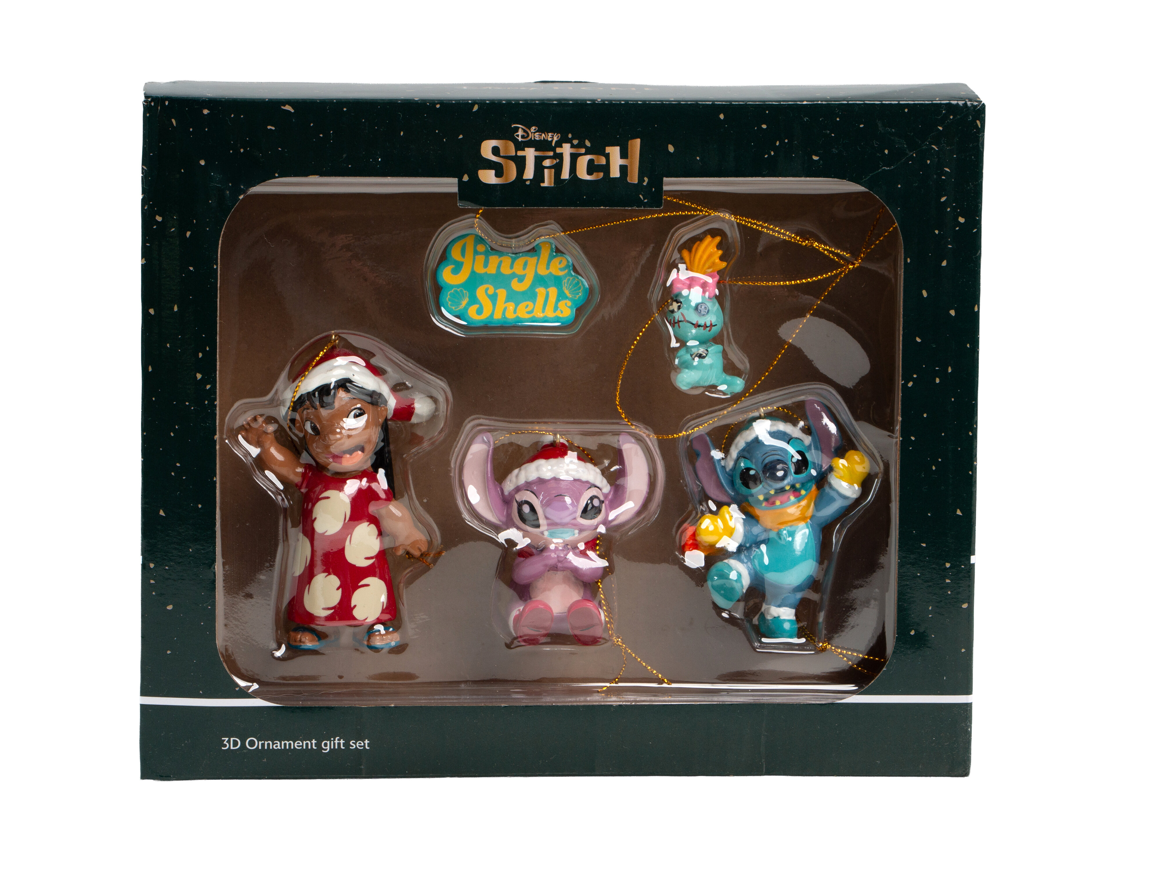 Lilo & Stitch juletræspynt 5-pak