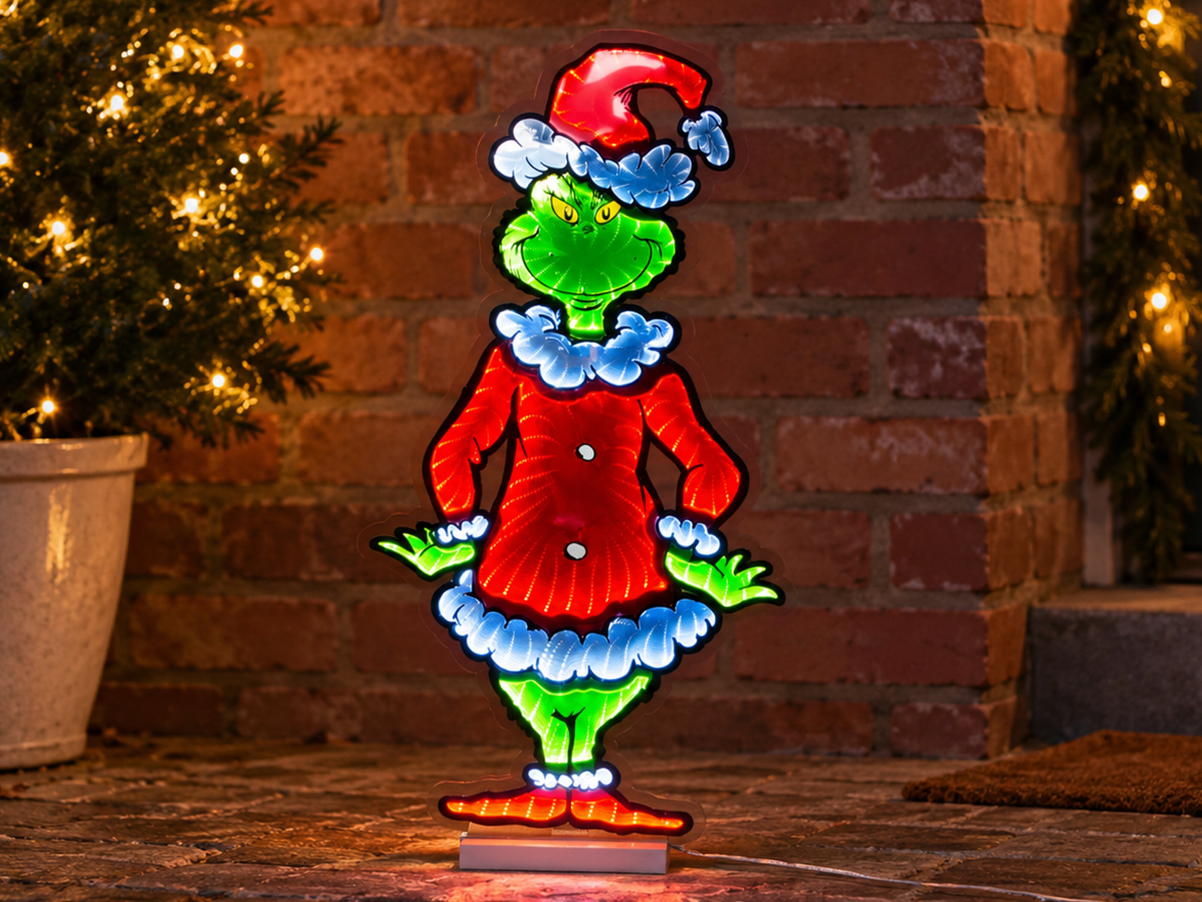 Julebelysning Grinchen
