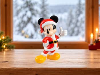 Micky Maus Weihnachtsfigur