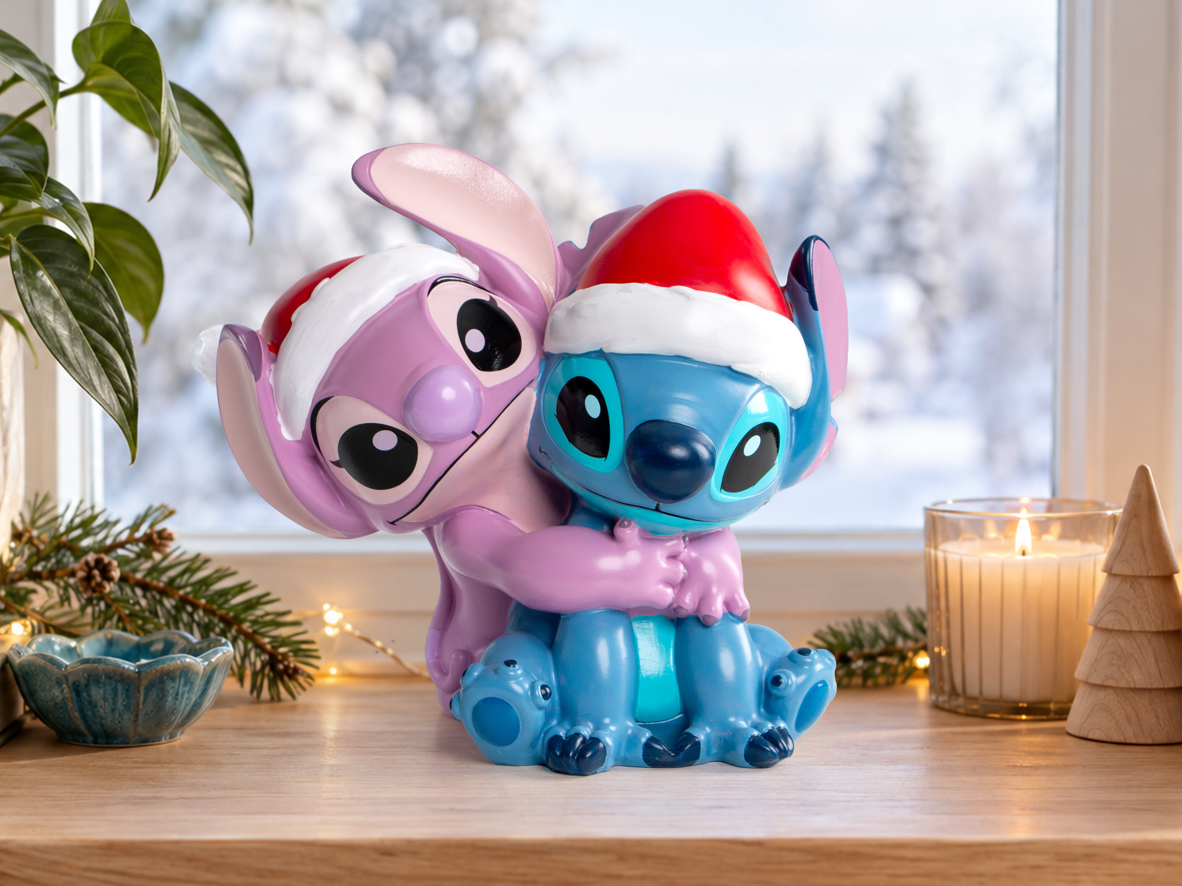 Stitch & Angel Weihnachtsfigur