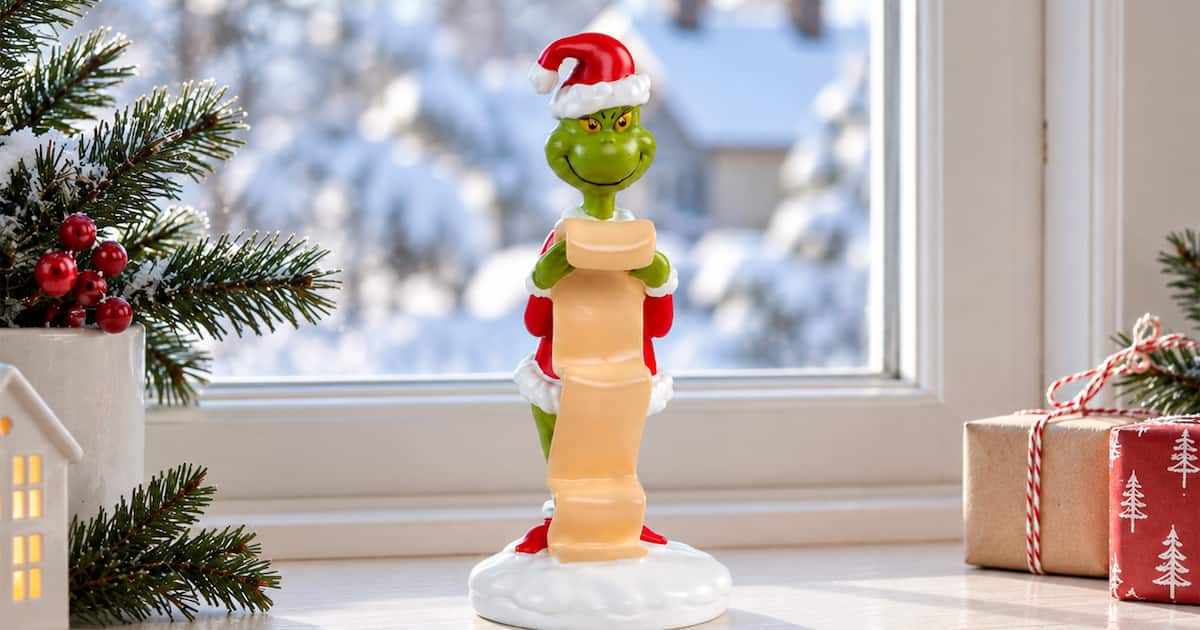 Grinch Weihnachtsstatue