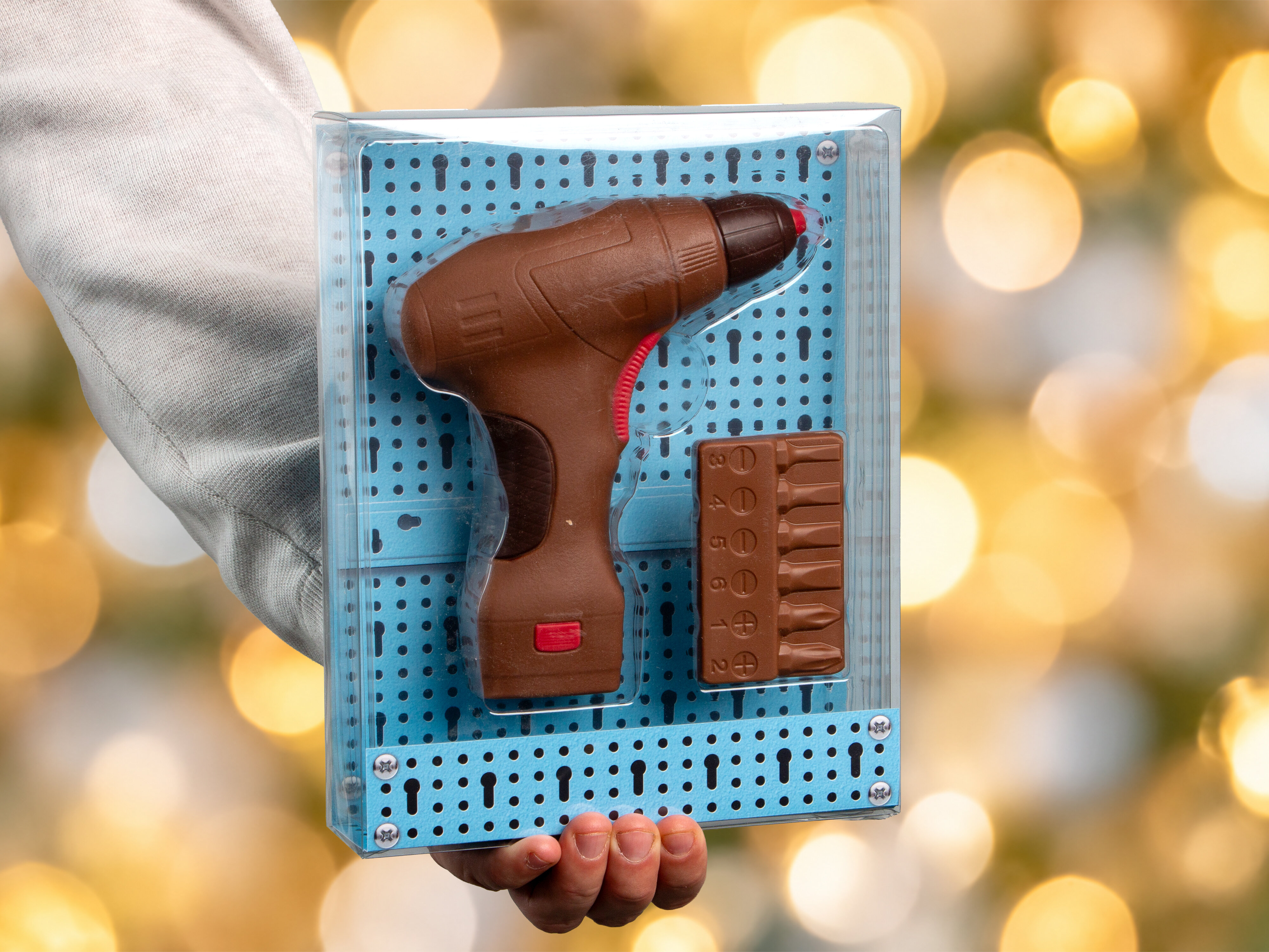 Boremaskine i chokolade