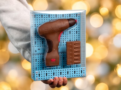 Boremaskine i chokolade