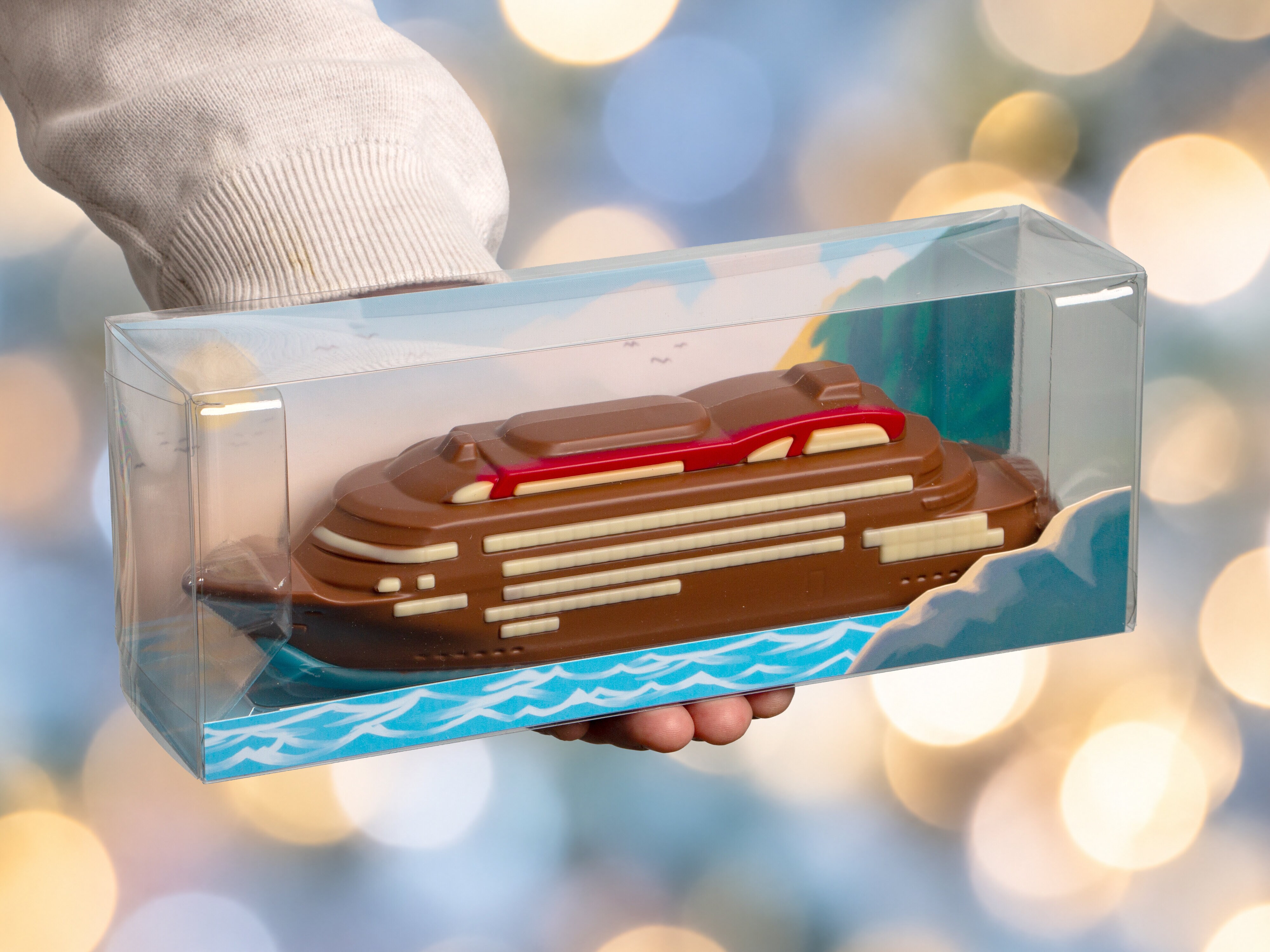 Krydstogtskib i chokolade