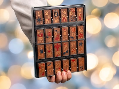 Chokladkalender mjölkchoklad - Weibler