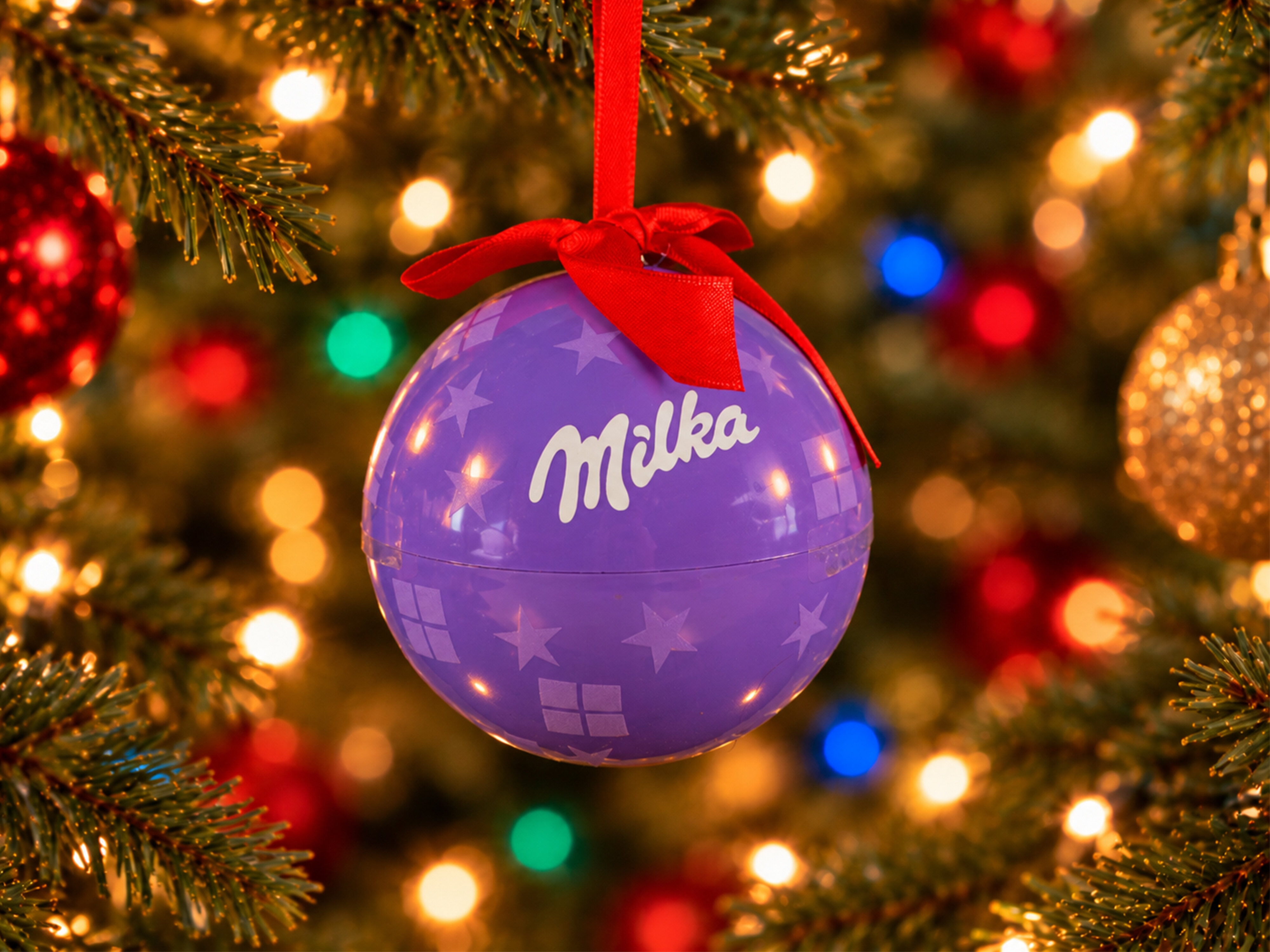 Milka julekugle