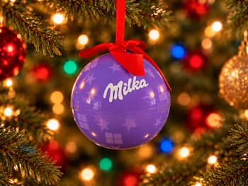 Milka julekugle