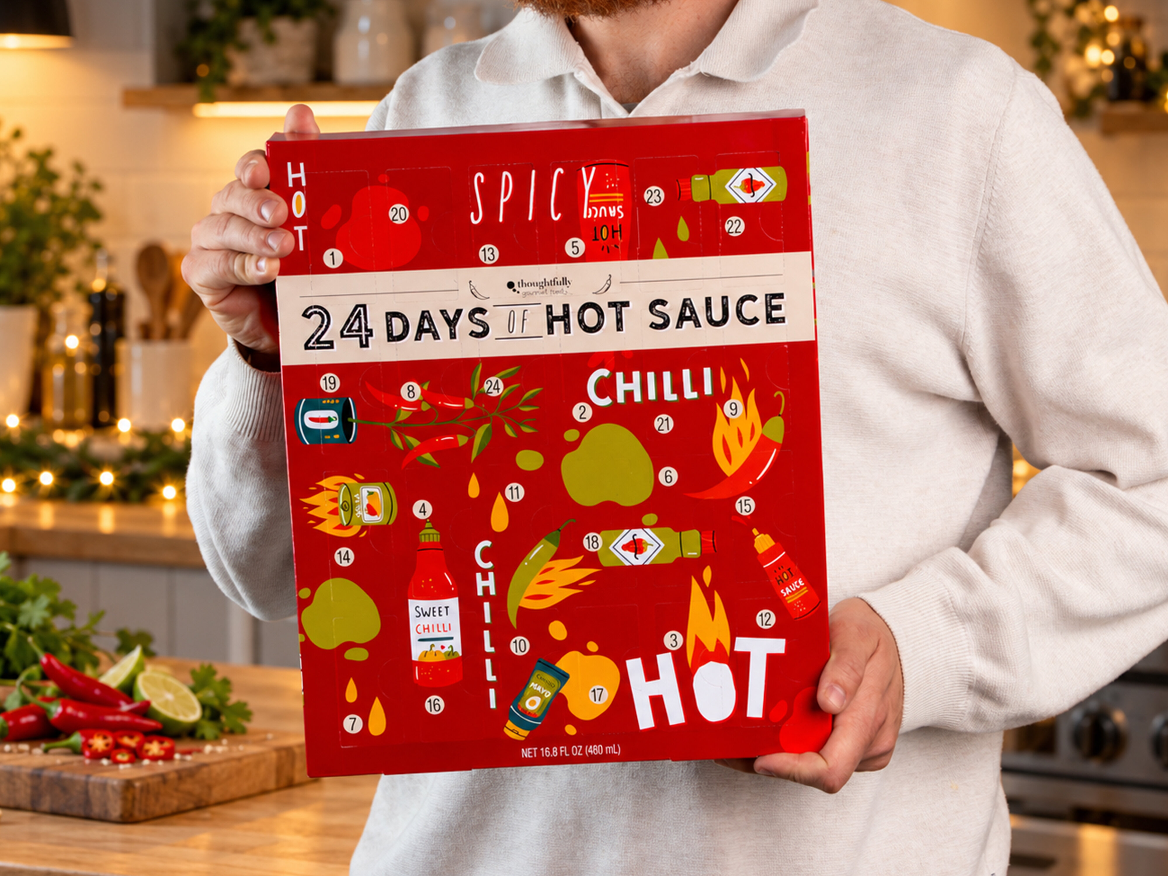 24 Days of Hot Sauce Adventskalender - Thoughtfully