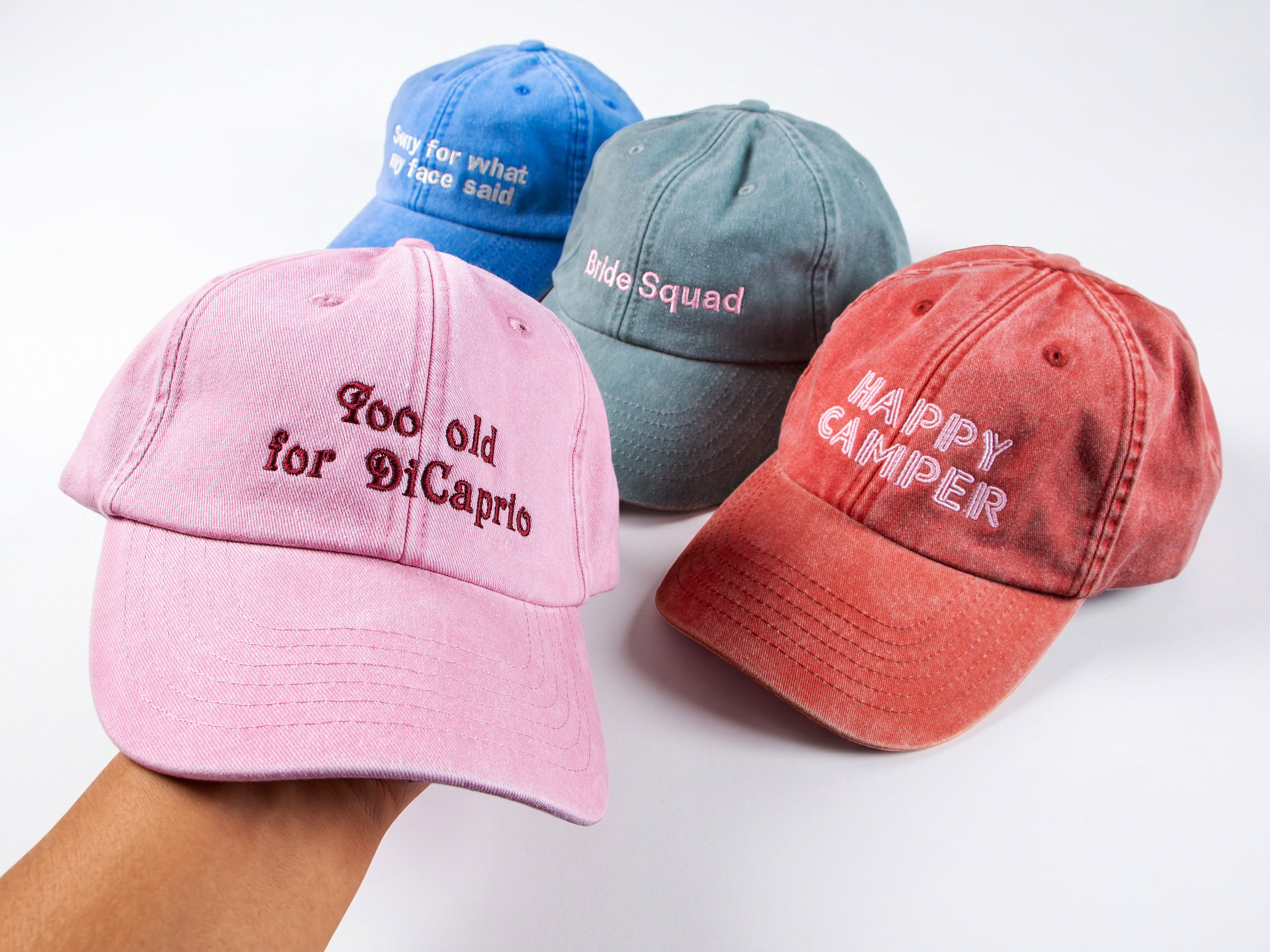 Vintage Kappe mit eigenem Text