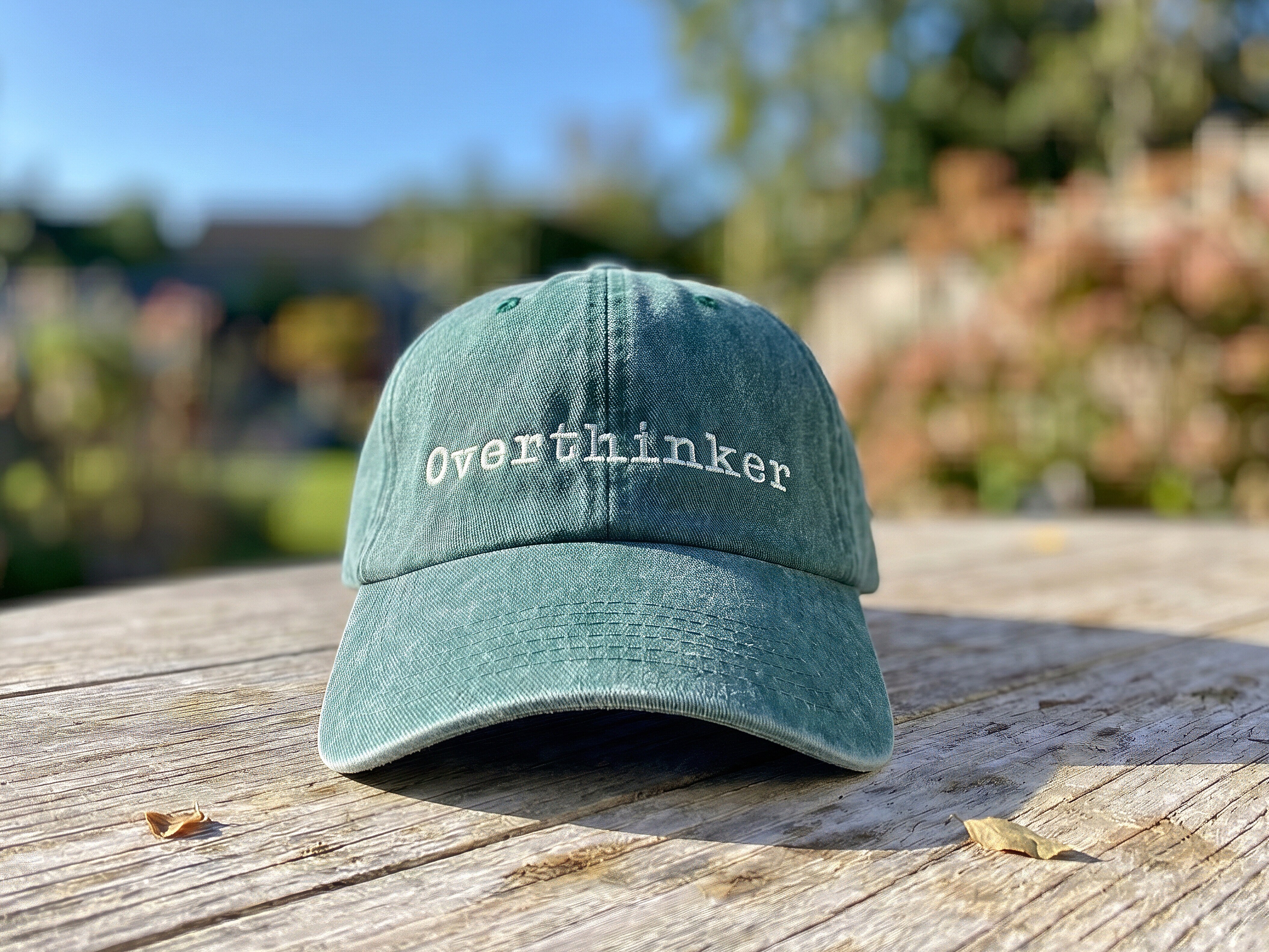 Vintage Kappe mit eigenem Text