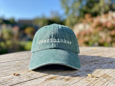 Vintage Kappe mit eigenem Text