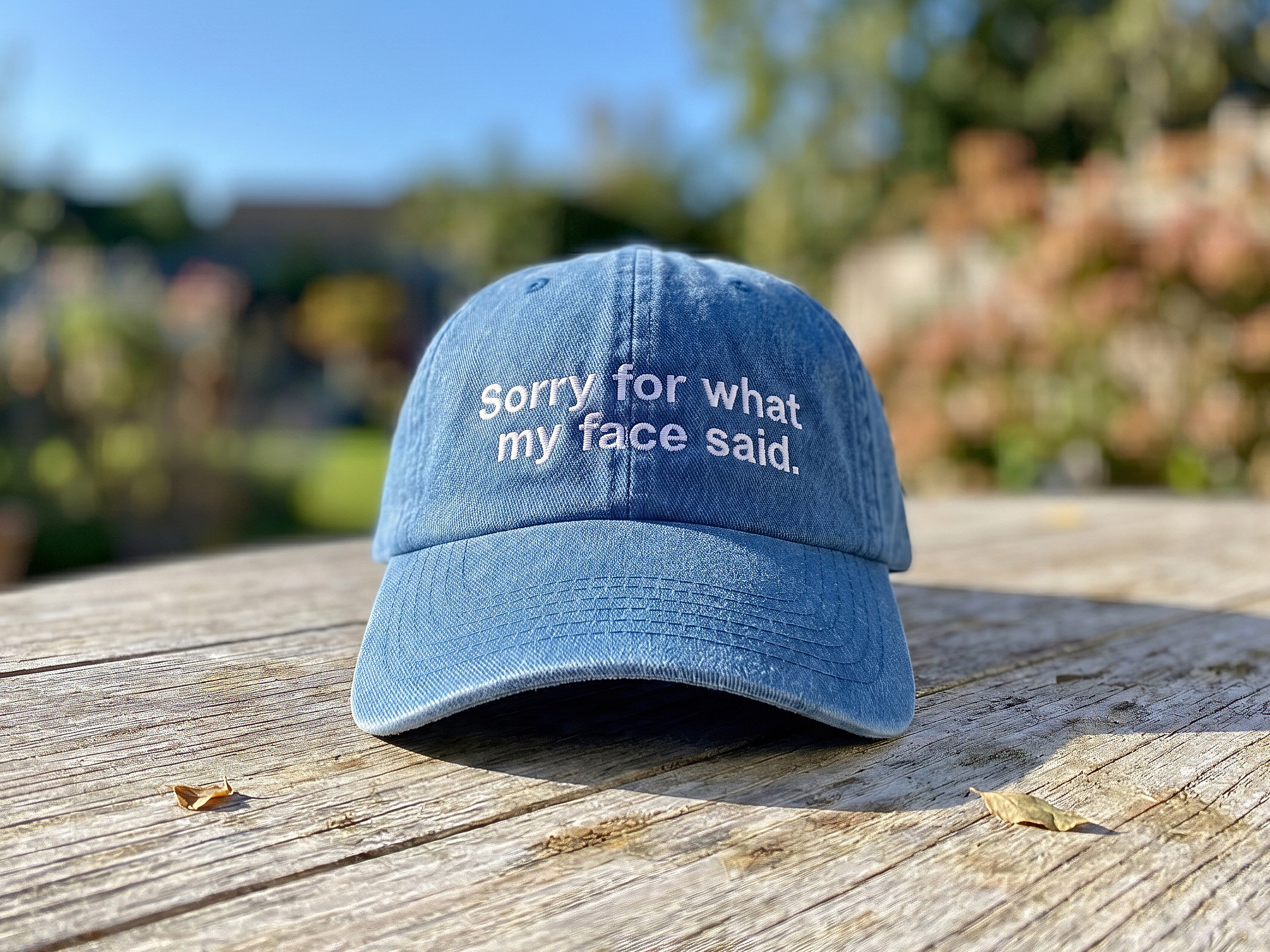 Vintage Kappe mit eigenem Text