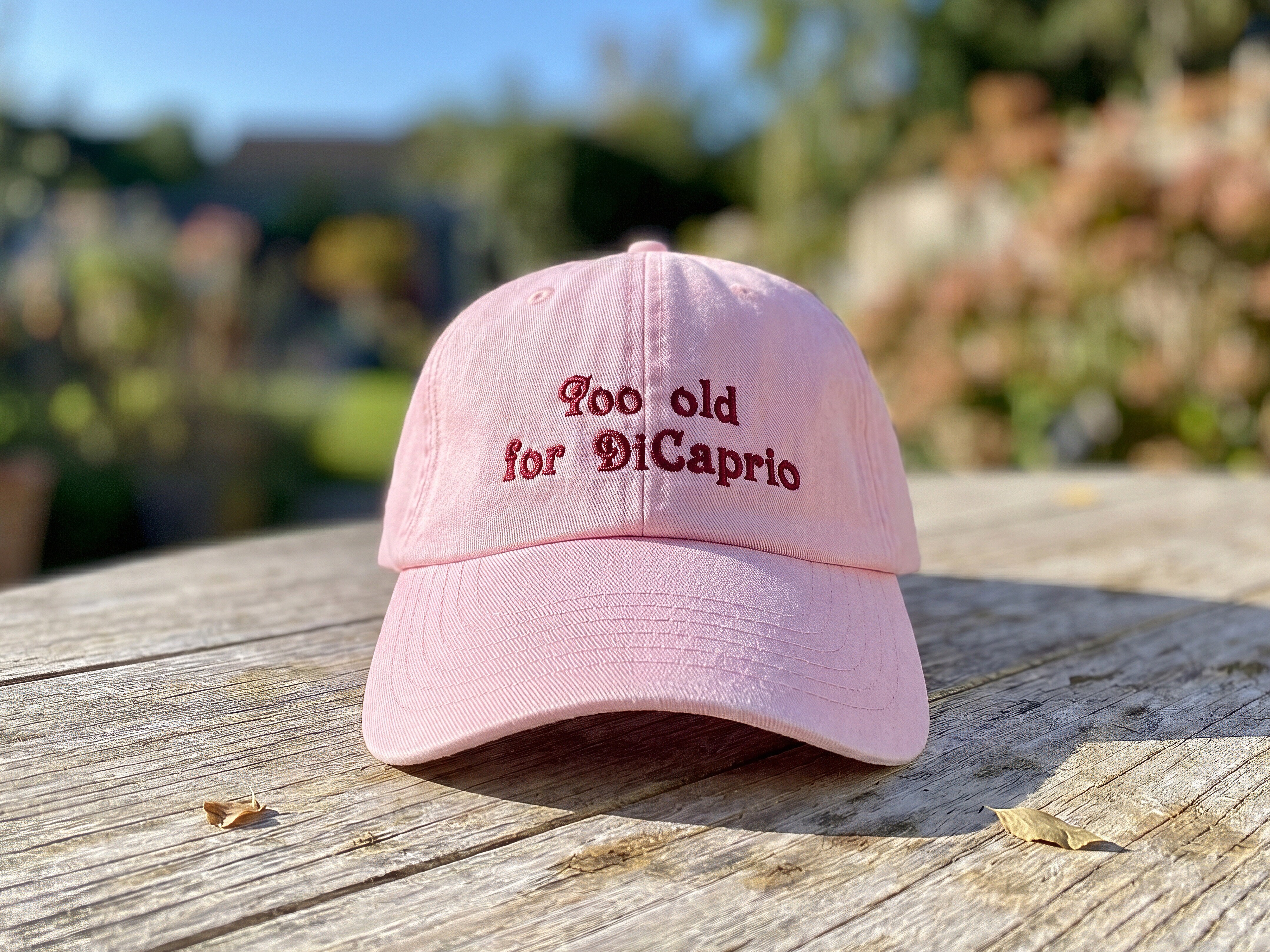 Vintage Kappe mit eigenem Text