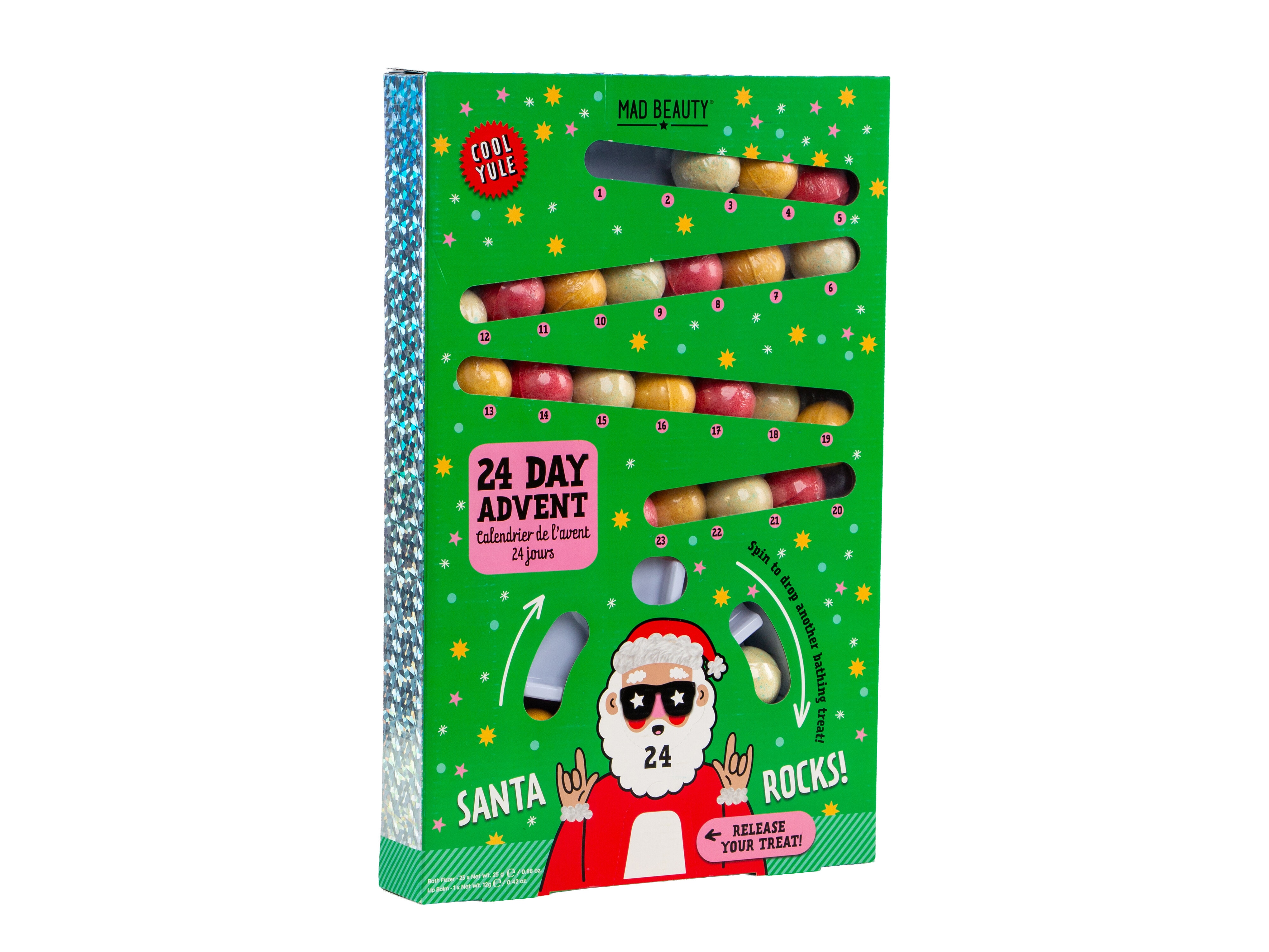 Julekalender med badebomber