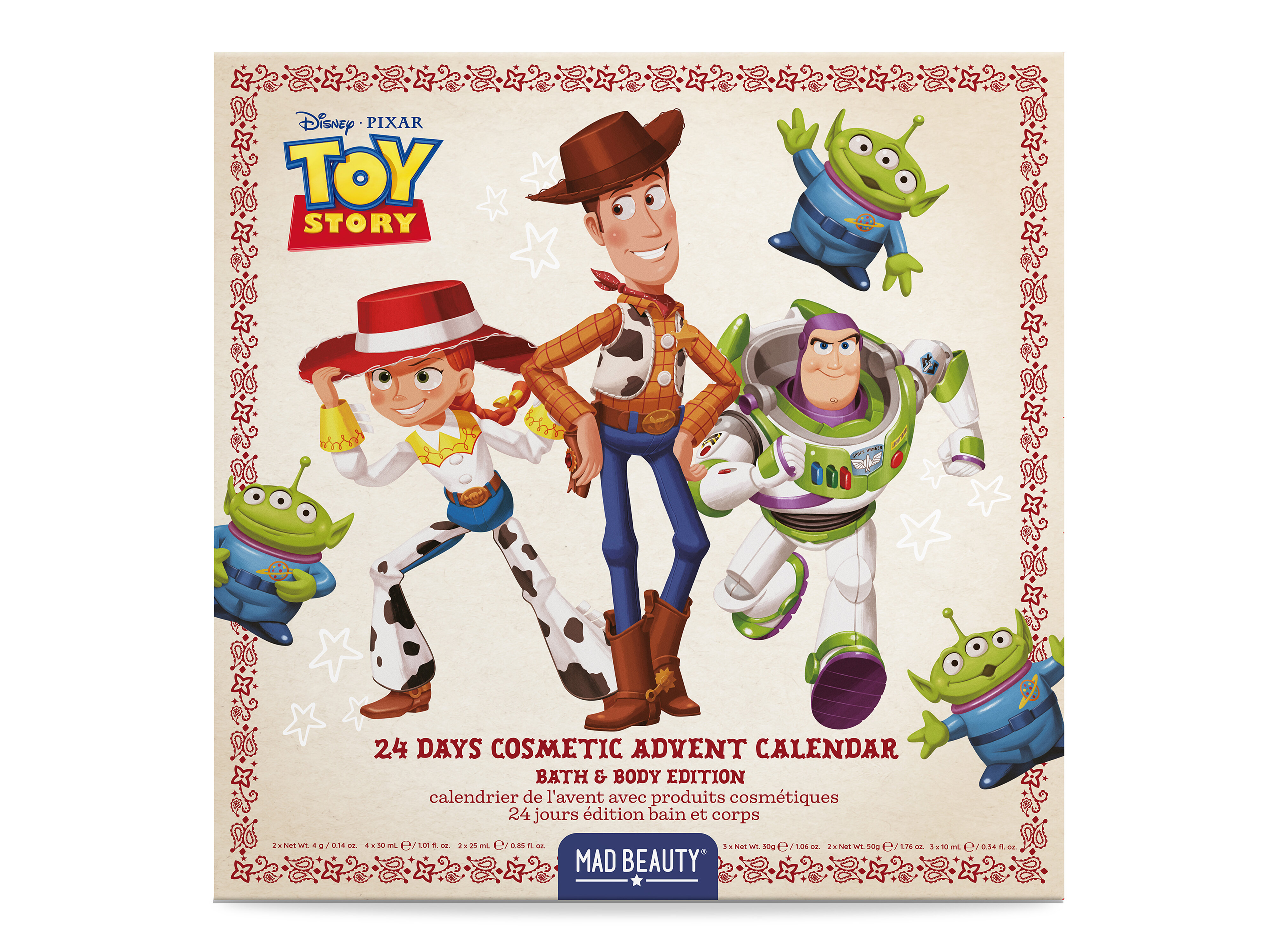 Toy Story adventskalender bad & kroppsvård