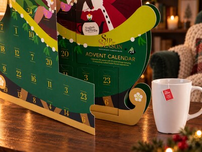 Tekalender Santa Sleigh - English Tea Shop
