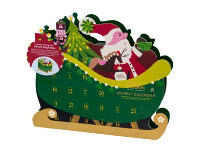 Tekalender Santa Sleigh - English Tea Shop