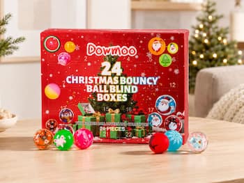 Adventskalender mit Flummis