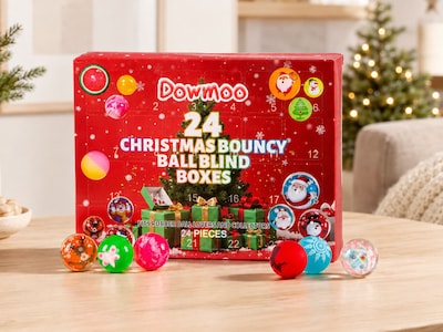 Adventskalender mit Flummis